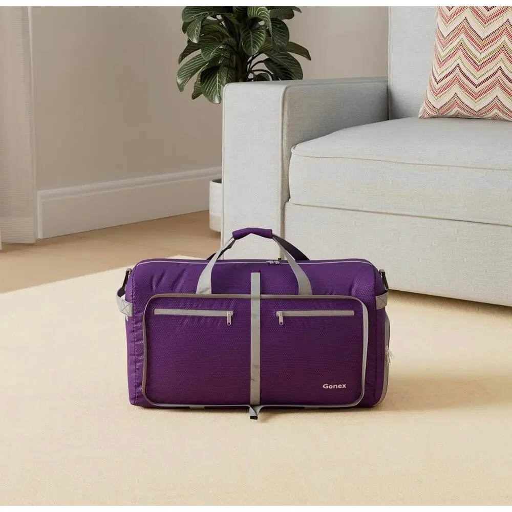 Gonex 150L Large Travel Duffle Bag - Purple